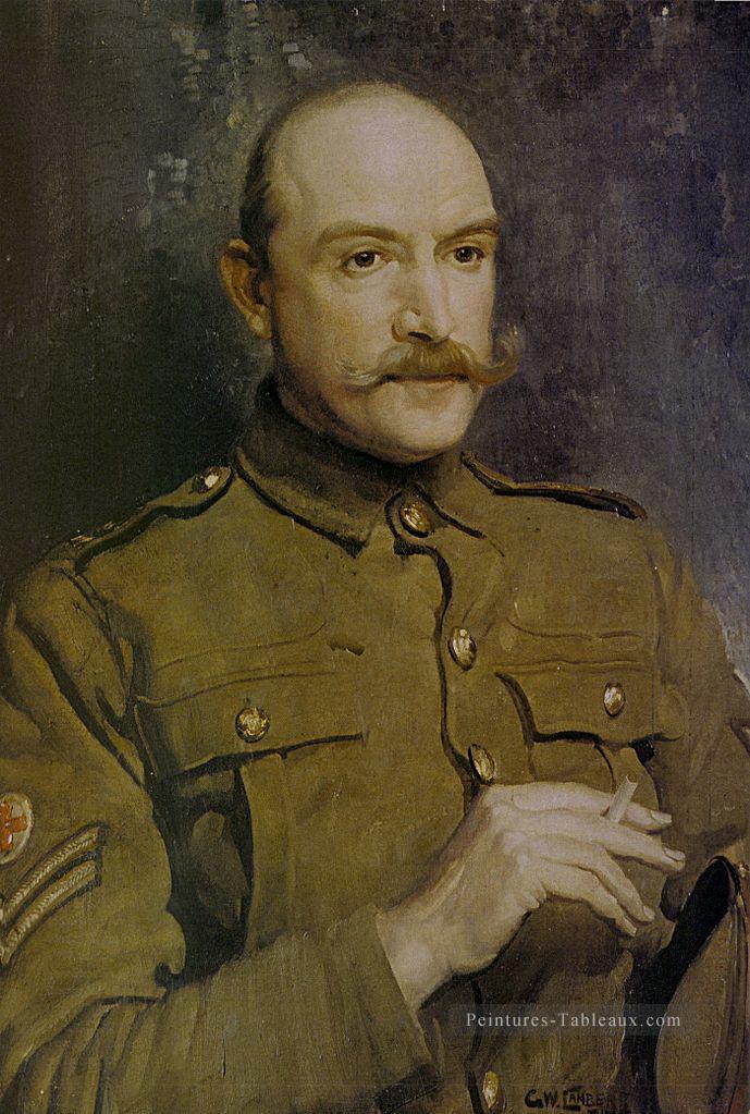 Portrait de peintre australien Arthur Streeton 1917 George Washington Lambert portrait Peintures à l'huile